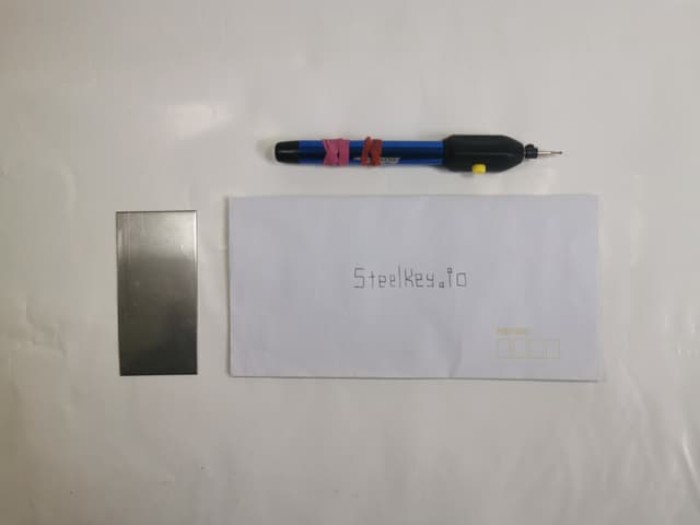 Steel Plate with Grid